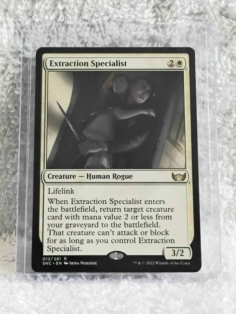 5/$20 Mint 2022 MTG Extraction Specialist Rare Card 012/281 Deckmaster!!
